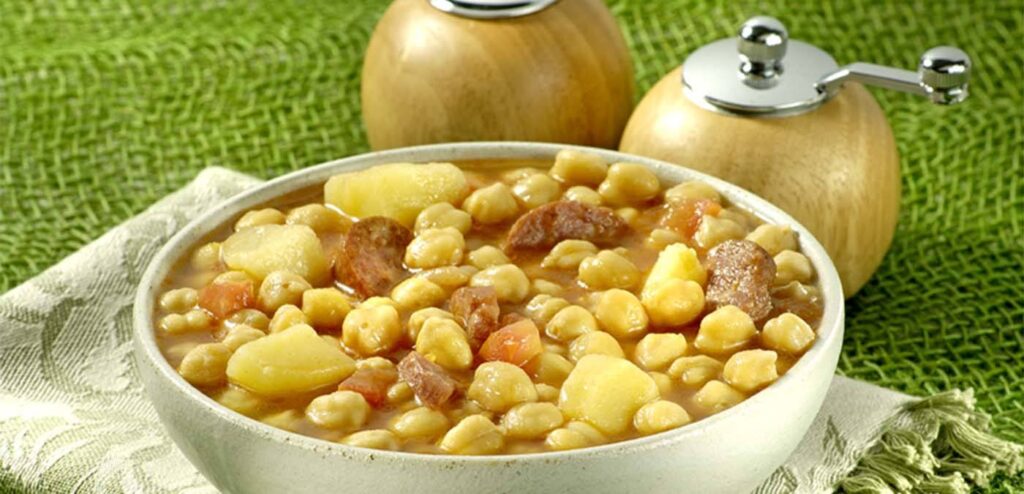 COZIDO DE GRÃO-DE-BICO