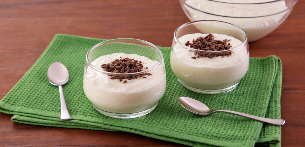 CREME DE TAPIOCA COM COCO