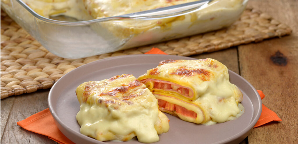 CREPE GRATINADO