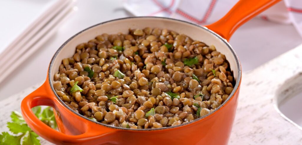 DAL - LENTILHAS COZIDAS COM GENGIBRE