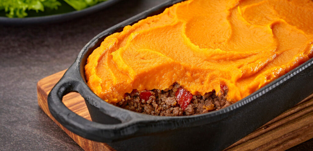 ESCONDIDINHO DE ABÓBORA COM CARNE MOÍDA