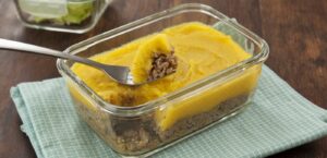 Escondidinho de carne moída