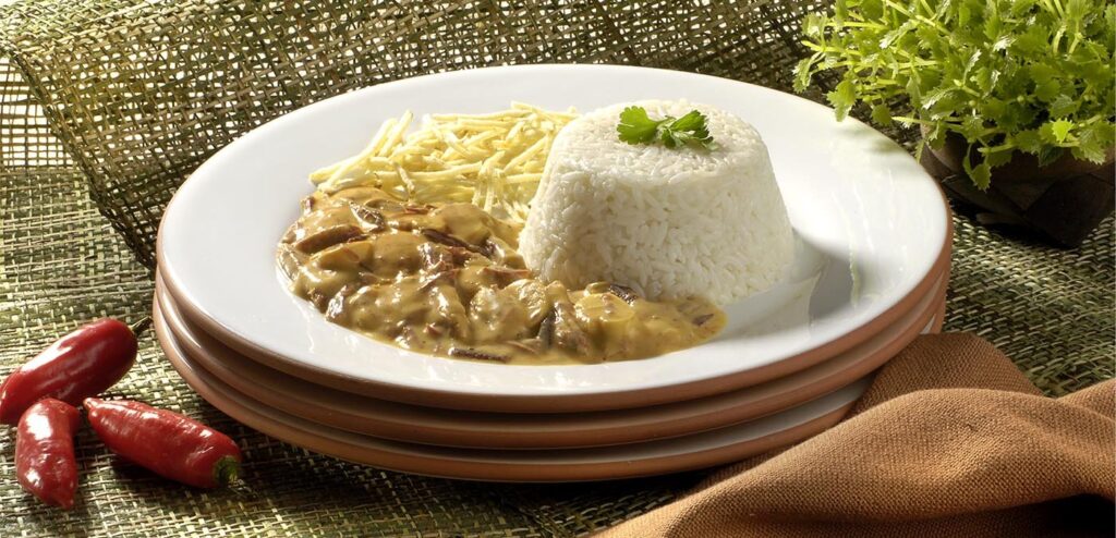 ESTROGONOFE DE CARNE-SECA