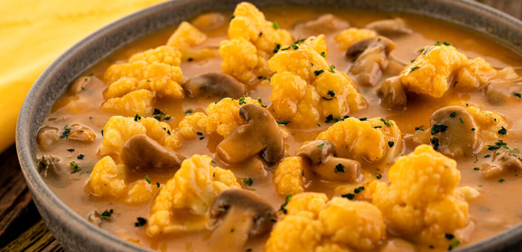 ESTROGONOFE VEGETARIANO NUTRITIVO