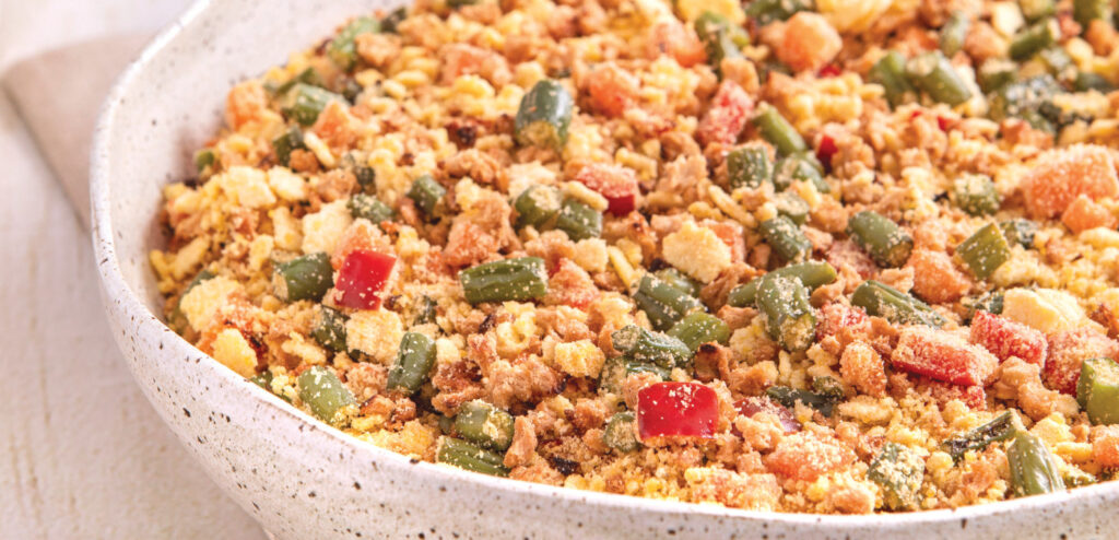 FAROFA CROCANTE SABOR BACON