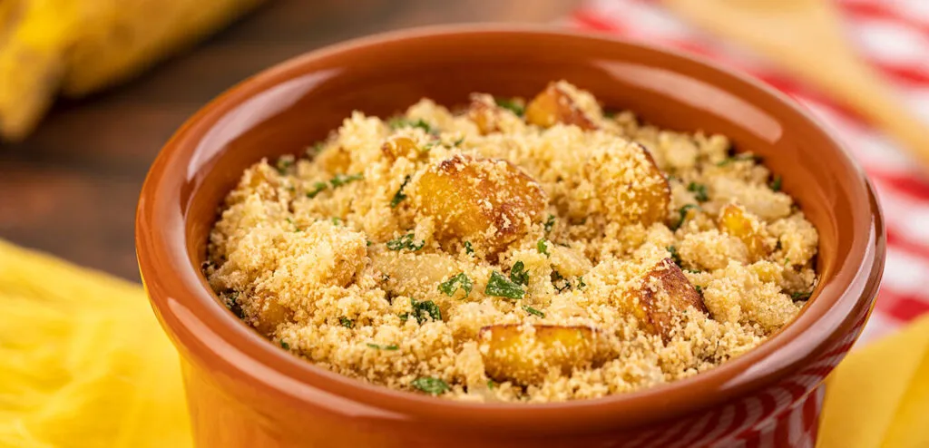 FAROFA DE BANANA-DA-TERRA