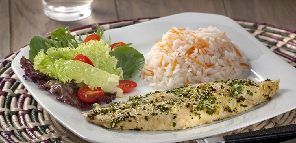 FILÉ DE PEIXE CÍTRICO