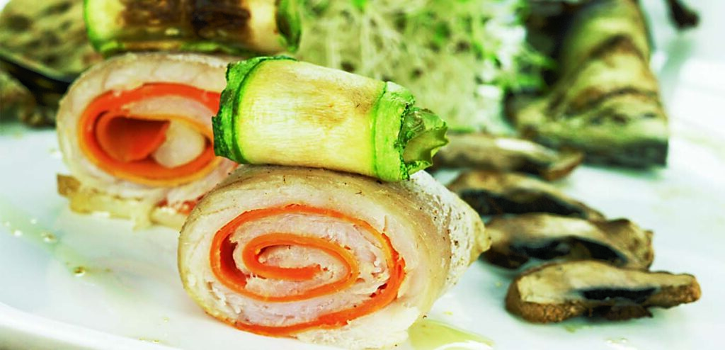 FILÉ DE PEIXE COM CENOURA