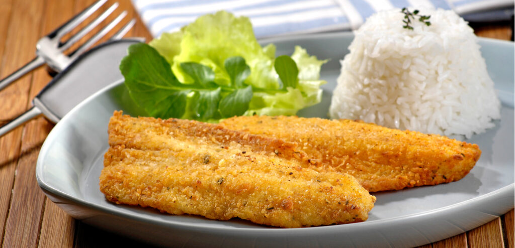 FILÉS DE PESCADA CROCANTES