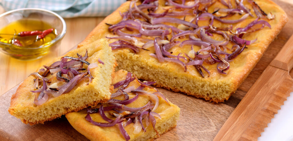 FOCACCIA AO TOQUE DE ALECRIM