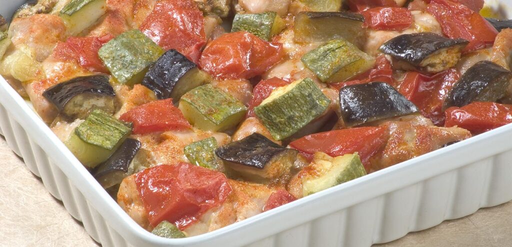 FRANGO À MODA MEDITERRÂNEA