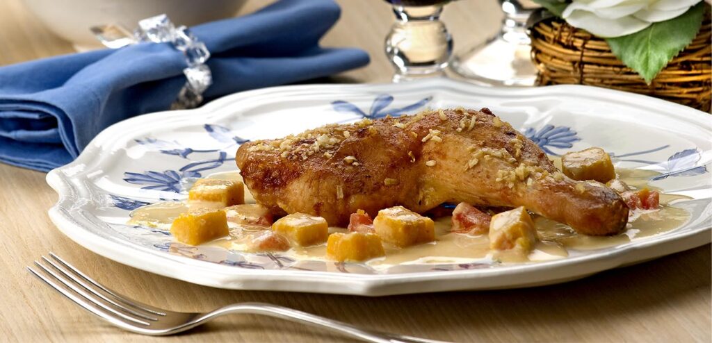 FRANGO AO LEITE DE COCO