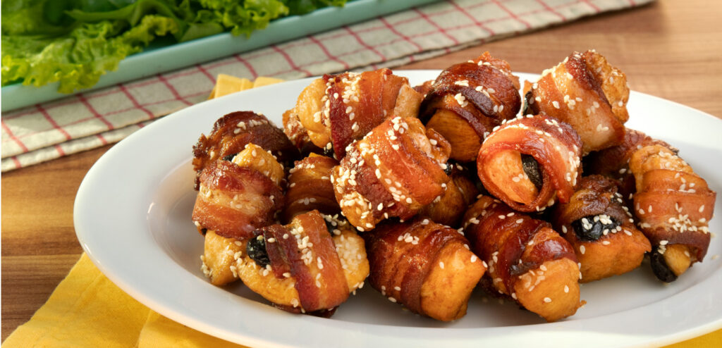 FRANGO COM BACON