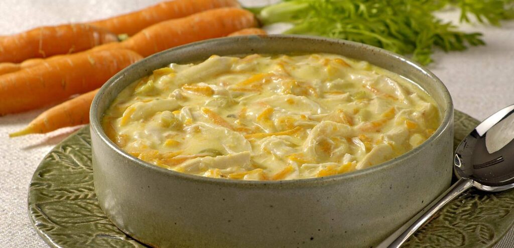 FRICASSÉ DE FRANGO CREMOSO
