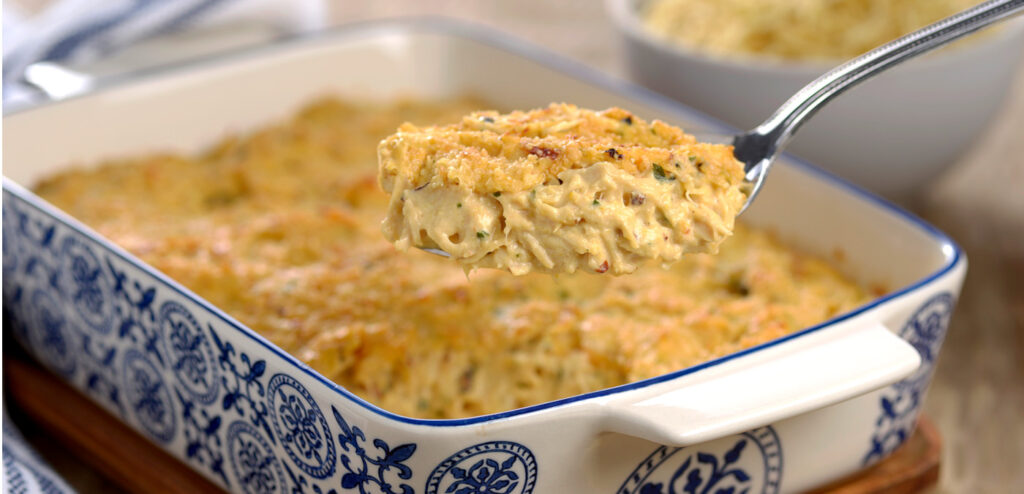 FRICASSÉ DE FRANGO NO FORNO