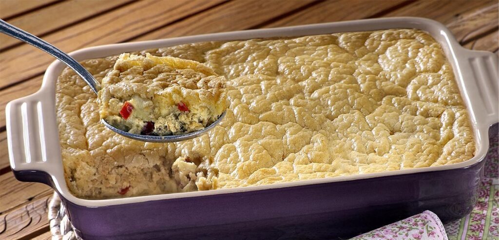FRITADA DE SIRI AO FORNO