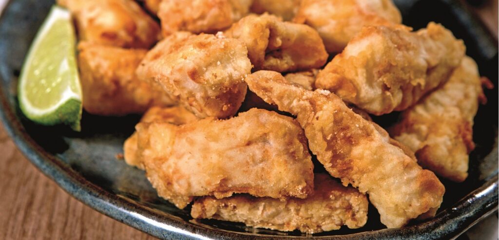 ISCAS DE TILÁPIA AO MOLHO