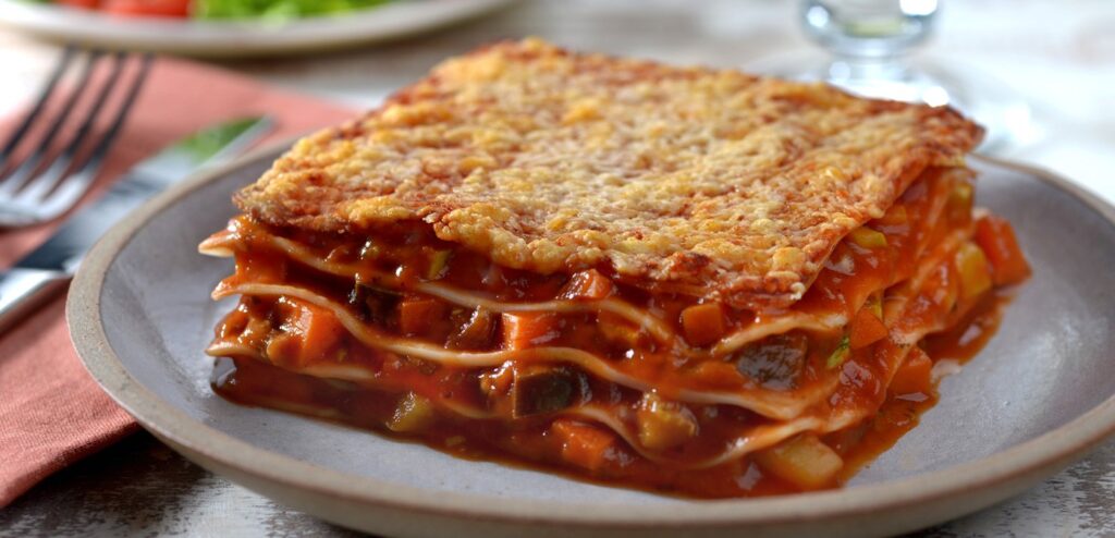 LASANHA DE VEGETAIS