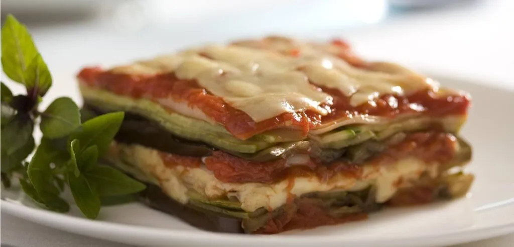 Lasanha de vegetais
