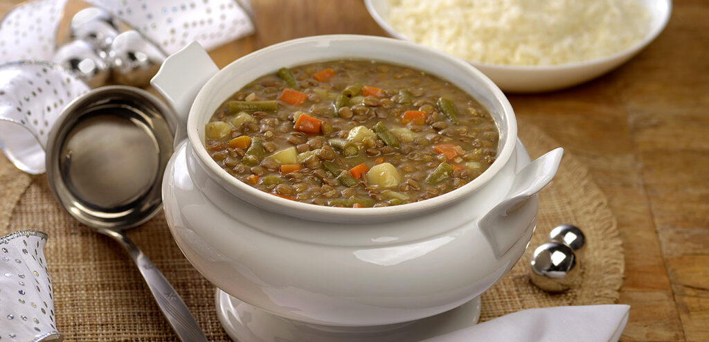 LENTILHA COM LEGUMES
