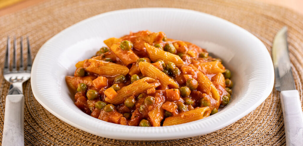 MACARRÃO AO MOLHO COM SÓDIO REDUZIDO