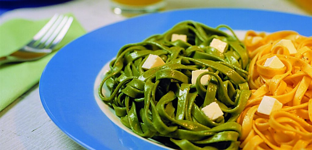 MACARRÃO VERDE-AMARELO