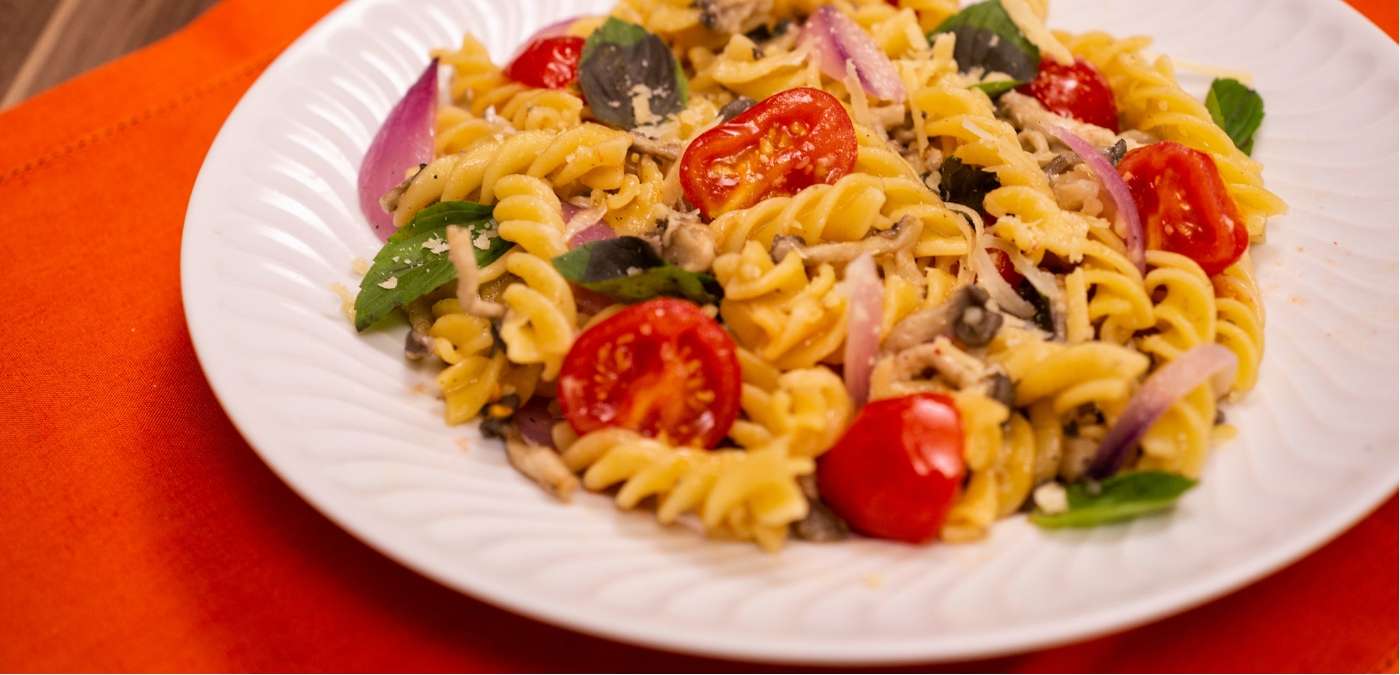 Receita de Macarrão Vegetariano