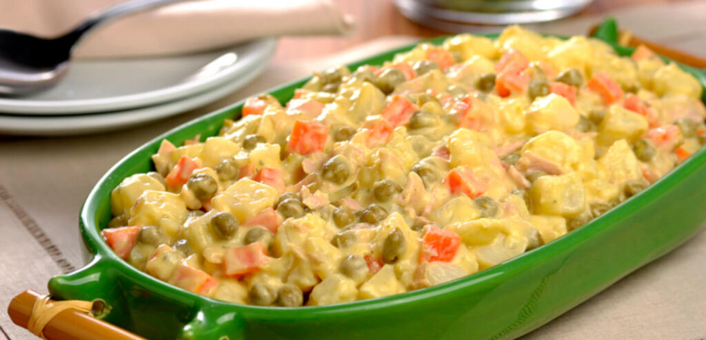 MAIONESE DE LEGUMES E ATUM