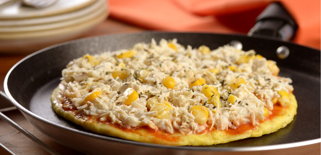 MINIPIZZA DE FRIGIDEIRA