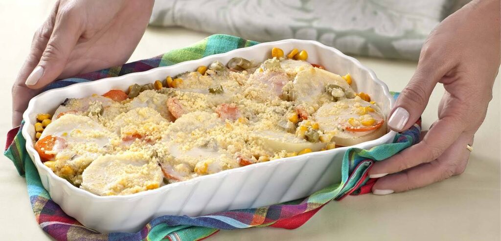 MIX DE LEGUMES GRATINADOS
