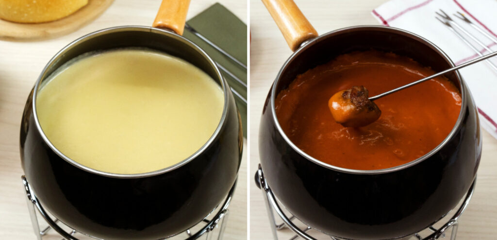 MOLHOS PARA FONDUE