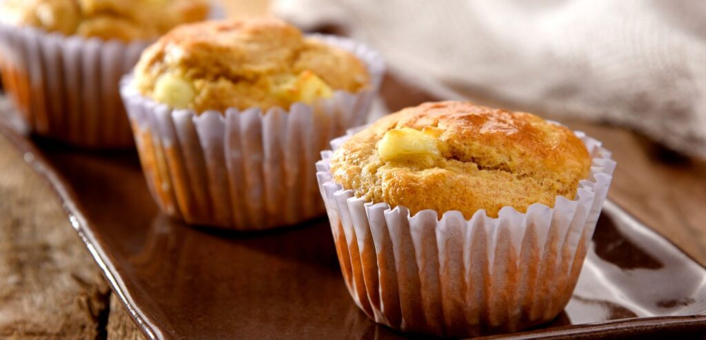 MUFFIN SALGADO COM QUEIJO BRANCO
