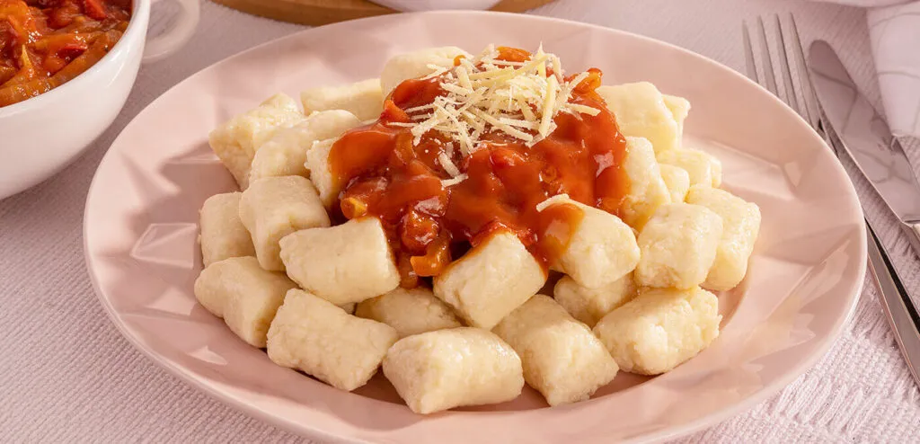 Nhoque com Sobras de Arroz