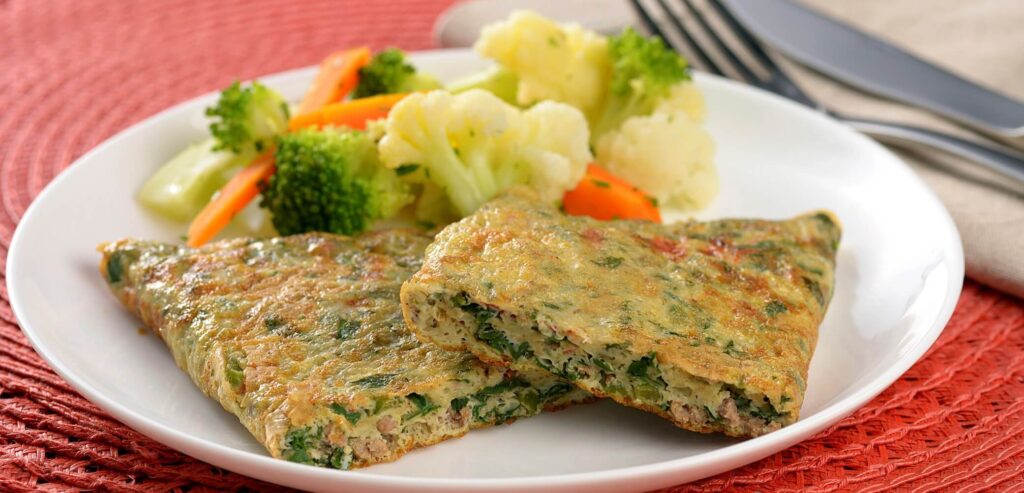 OMELETE DE CARNE MOÍDA