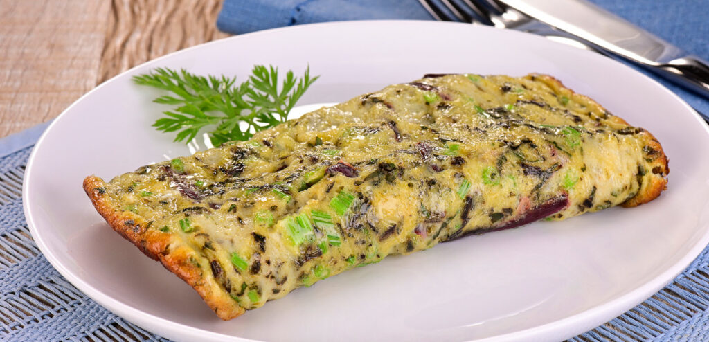 OMELETE DE TALOS E RAMAS