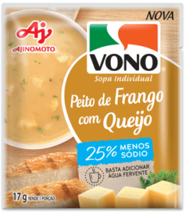 VONO® Peito de Frango com Queijo com sódio reduzido