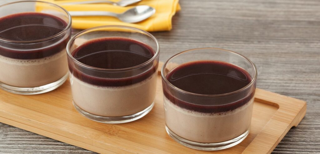 PANNA COTTA DE AÇAÍ COM MID® GUARANÁ