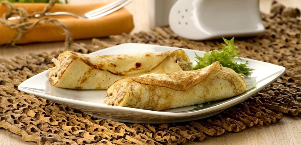 PANQUECA DE ARROZ E FRANGO