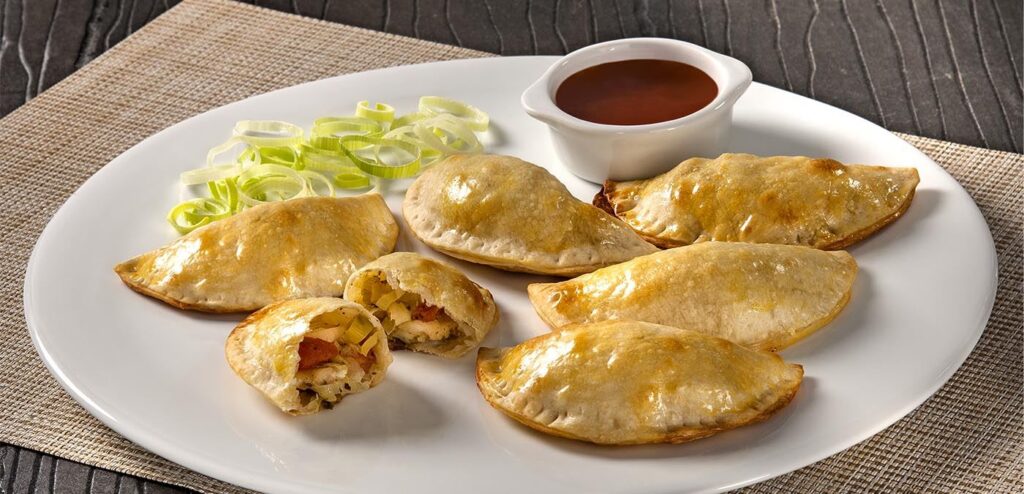 PASTEIZINHOS ASSADOS DE ALHO-PORÓ