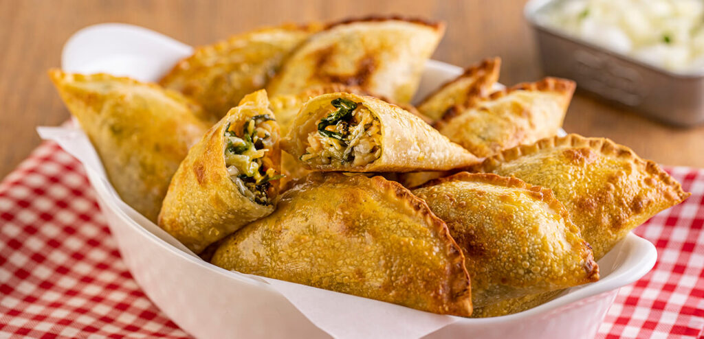 PASTEL ASSADO DE FRANGO CREMOSO