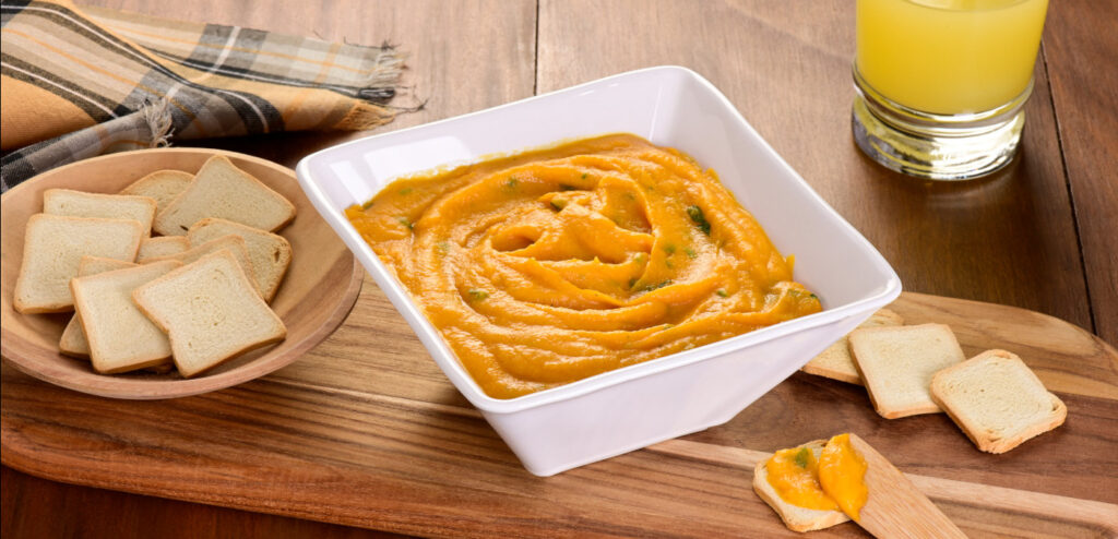PATÊ DE CENOURA COM INHAME