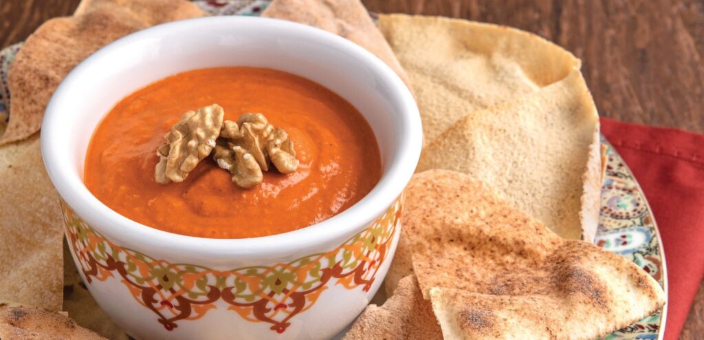 PATÊ DE PIMENTÃO (MUHAMMARA)