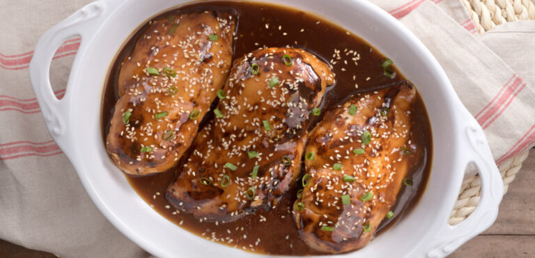 PEITO DE FRANGO AO MOLHO DE SHOYU COM SÓDIO REDUZIDO