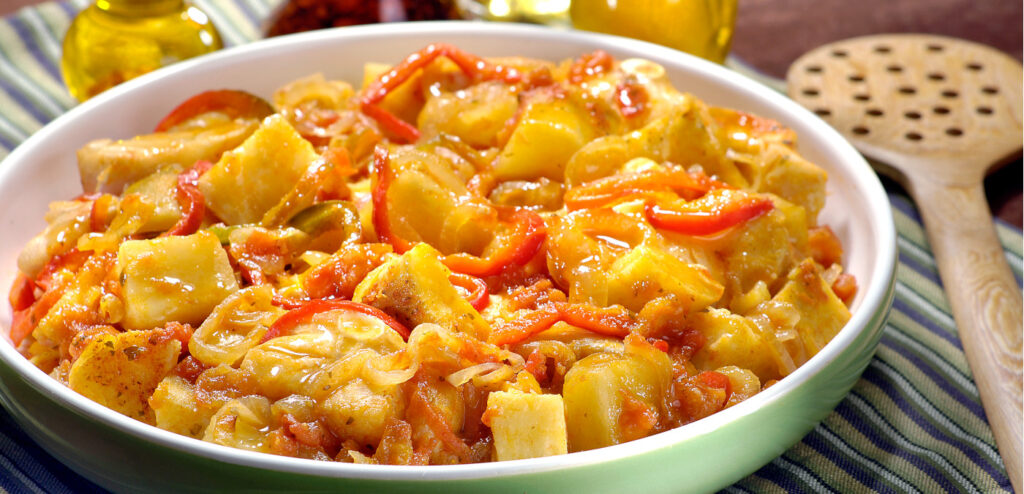 PEIXE COM BATATA-DOCE