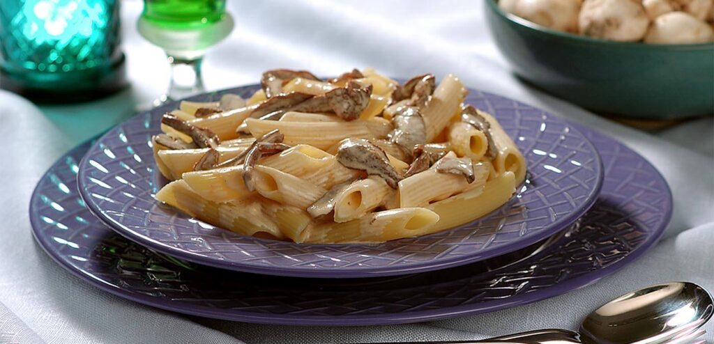PENNE AO MOLHO DE FUNGHI