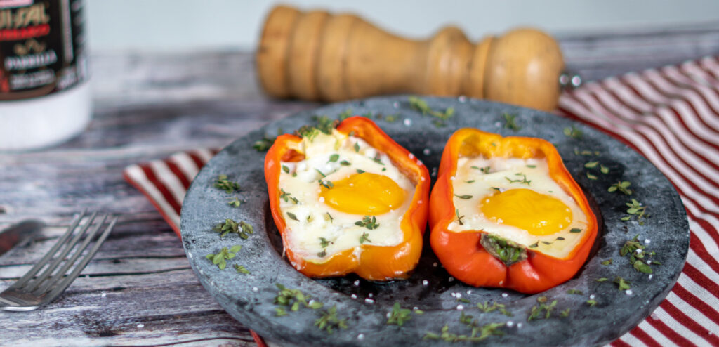 PIMENTÃO RECHEADO NA BRASA