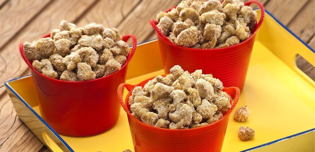 PIPOCAS DE COUVE-FLOR