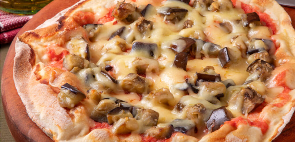 PIZZA DE BERINJELA