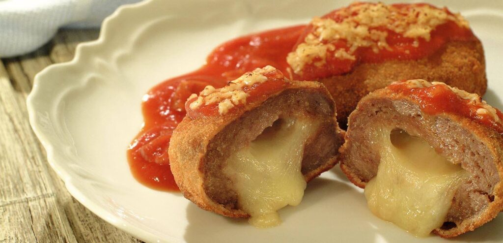 POLPETTONES À PARMEGIANA