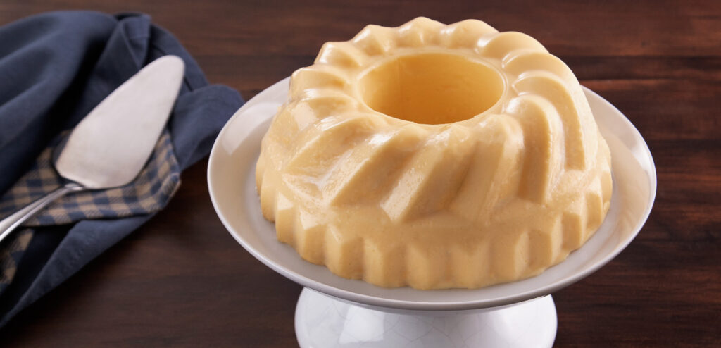 PUDIM DE GELADEIRA COM MID ZERO™  MARACUJÁ